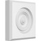 Ekena Millwork Standard Sedgwick Bullseye Rosette with Beveled Edge, 5"W x 5"H x 1"P ROSP050X050X100SDG03 - alternate 1